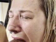 Отдолбил молодую милашку в пизду и в горло с окончанием два раза! Ни капли мимо 10/16