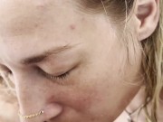 Отдолбил молодую милашку в пизду и в горло с окончанием два раза! Ни капли мимо 16/16