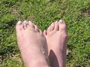 Anklets, toerings, nylons and slippers all in one video 😱 3/16