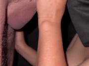 Stepbrother fishes me to have sex at night 1/16