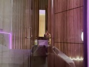 Кончил в рот сводной сестре в родительской спальне 1/16