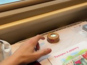 Train Conductor Caught Passenger Jerking Off, But Wasn't Confused and Jumped on His Cock 2/16