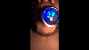 20 year old masturbating with a butt plug