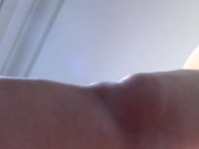 Amateur wife does chores around the house naked. 5/16