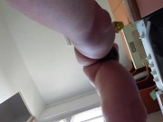 Sexy naked latina in the kitchen. Brunette hairy pussy, big ass, big tits. 4/16