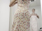 Trying on clothes in the dressing room 5/16