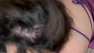 I get pounded so good by my bull I pushed him away a little but then he started pounding me so hard