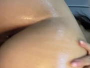 Petite plays with her ass 6/16