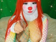 Clowngirl's Big Top Titty Tease