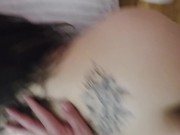 Cum all over my butt plug 2/16