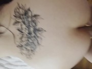 Cum all over my butt plug 3/16