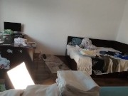 Amateur wife does housework naked. Milf with hairy pussy, big ass. 16/16