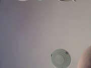 Amateur wife doing housework naked. Milf with hairy pussy, big ass. 15/16