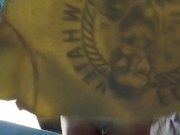 Amateur wife doing housework naked. Milf with hairy pussy, big ass. 10/16