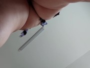 Latine nue sexy dans la cuisine. Cheveux MILF poilus, gros cul, gros seins. 3/16