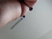 Latine nue sexy dans la cuisine. Cheveux MILF poilus, gros cul, gros seins. 4/16