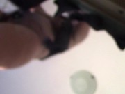 Amateur wife doing housework naked. Latina with hairy pussy, big ass.