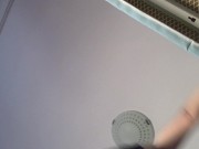 Amateur wife doing housework naked. Latina with hairy pussy, big ass. 11/16