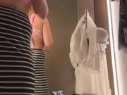 Extreme masturbate in changing room 6/16