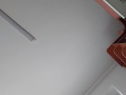 Sexy Latina nude in the kitchen. Sexy naked wife prepares food in the kitchen. 14/16