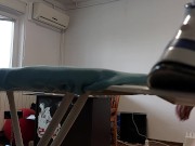 Latine sexy nue dans la cuisine. Femme sexy nue prépare à manger dans la cuisine. 16/16