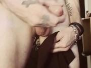 stroking my rock hard cock 6/16