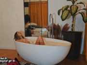 Red Robe, Hot Bath & Dirty Desires: Relaxed and Ready for Anal 5/16