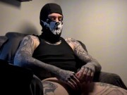 ASMR Role Play Masked Man Catches You Watching Him Masturbate & Cum Omen Bunny 2/16