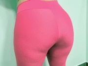 My tight legging and sensual pants, taking some delicious slaps 10/16