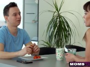 Lusty milf Alyssa Reece lets virgin stepson practice pounding her pussy before his date 2/16