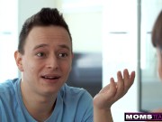 Lusty milf Alyssa Reece lets virgin stepson practice pounding her pussy before his date 3/16