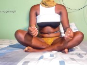 ⭐️Small tits Lesbian slut keeps shaking on massive black cock as she tries anal for the first time 6/16