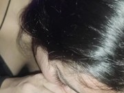 Lunah Blanc devours Ragnar Blanc's big stick while watching anime. 13/16