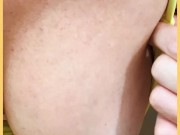 Wifey wears a skimpy yellow bikini 10/16