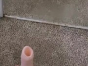 Misha Creme l Black BBW bimbo giving foot job to ovipositor dildo See more on Onlyfans mishacreme 💖 11/16