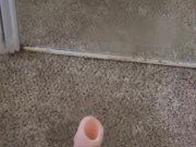 Misha Creme l Black BBW bimbo giving foot job to ovipositor dildo See more on Onlyfans mishacreme 💖 5/16