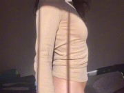 Stripping Off My Pants On The Treadmill Like A Naughty Redhead Slut 16/16