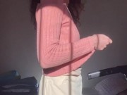 Stripping Off My Pants On The Treadmill Like A Naughty Redhead Slut 5/16