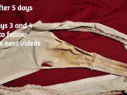 SNIFF My Dirty THONG while I PEE Daddy - I'm Your SMELLY BITCH 16/16