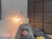 Kigurumi gets home after a night out for some more fun 14/16