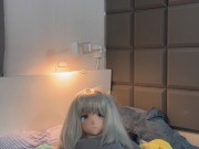 Kigurumi gets home after a night out for some more fun 15/16