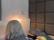 Kigurumi gets home after a night out for some more fun 9/16