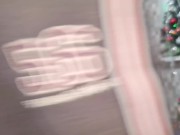 real home mff with conversations. husband gives wife a gift 2/16