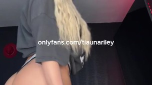 Petite Teen’s Flirty Thong Tease Sparks TikTok Frenzy