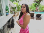 Your Thick Ex Girlfriend Lets You Fuck Her Tight Asshole By The Pool- Leo Valentino 3/16