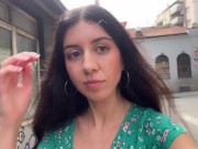 Hottie Lost the Game and Had to Walk with Cum on Her Face - Cumwalk 16/16