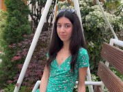 Hottie Lost the Game and Had to Walk with Cum on Her Face - Cumwalk 3/16