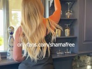 Blonde’s Sheer Dress Yoga Session Trends Wildly 11/16