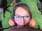 blue eyed teen asian earns huge facial after amazing blowjob 7/16