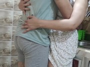 فيلم إباحي عربي المدام سلمى وسيتم في المطبخ نيك خلفي طيز عربي 5/16